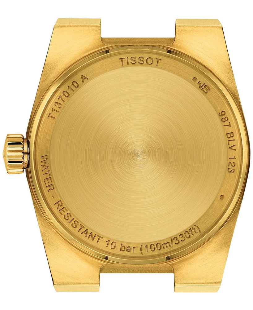 Tissot Women's Swiss Prx Gold-Tone Stainless Steel Bracelet Watch 25mm