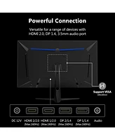 Z-edge G274K 27" 4K Uhd 3840 x 2160 160 Hz 1 ms Ips Gaming Monitor, 1.07 Billion Color, 450cd/m², FreeSync, Hdmi x 2, Dp x 2