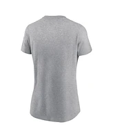 Nike Women's Heather Gray Ohio State Buckeyes Offensive Rebound T-Shirt