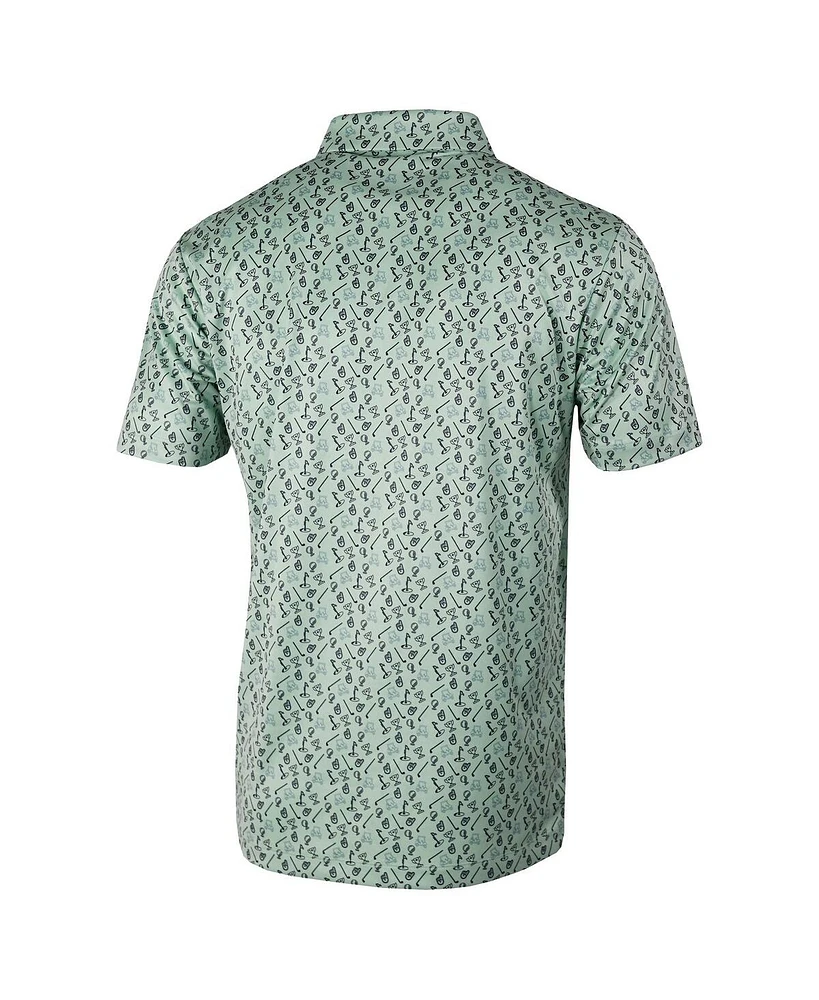 Columbia Men's Green Wm Phoenix Open the Prodigy Polo Shirt