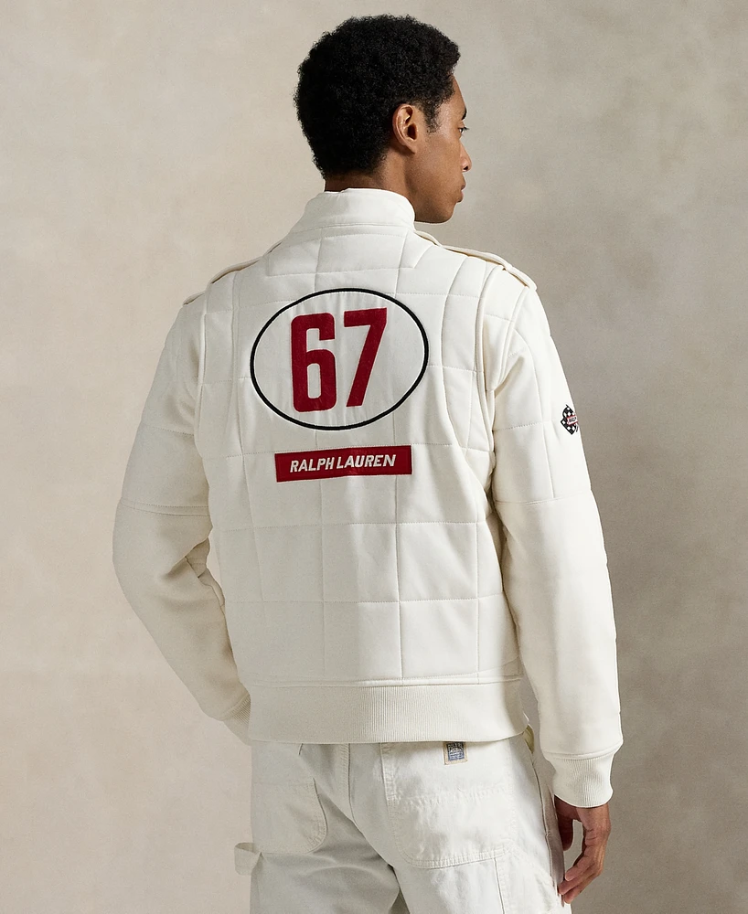 Polo Ralph Lauren Men's Stretch Double-Knit Track Jacket