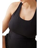 Ingrid + Isabel Maternity Active Runsie Romper