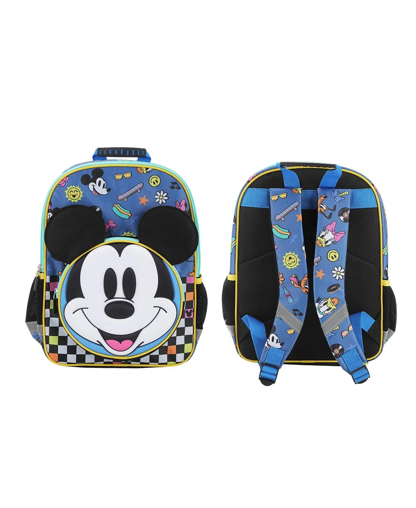 Disney Mickey Mouse 16" Toddler Kid's Backpack For School And Travel
