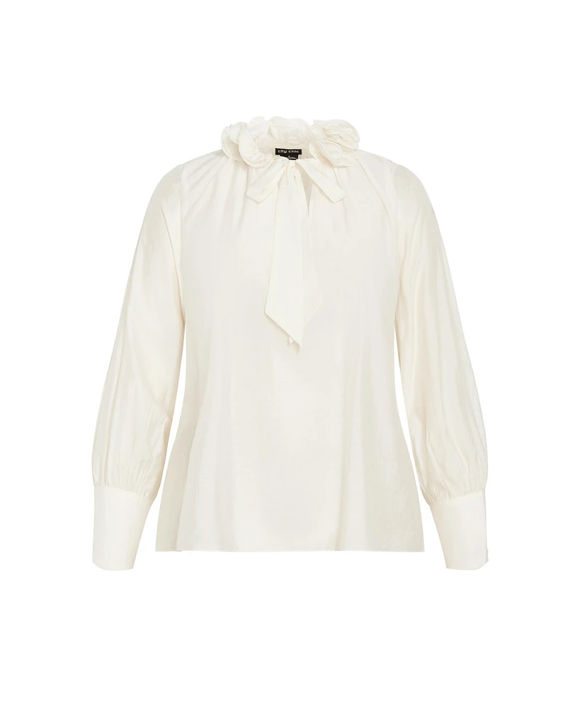 City Chic Plus Antoinette Top