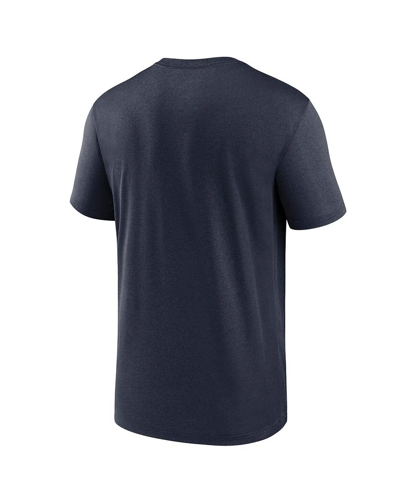Nike Men's Navy Chicago Bears Big Tall Primetime Legend Icon Performance T-Shirt