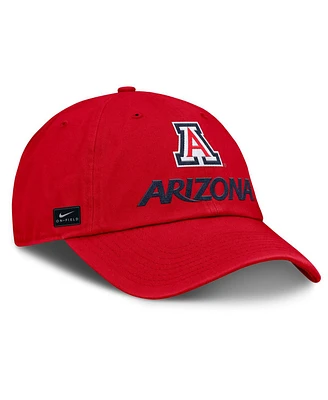 Nike Men's Red Arizona Wildcats 2025 Sideline Club Adjustable Hat