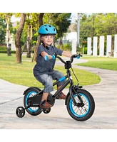 Kids Bike with Adjustable Handlebar and Saddle Blue