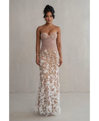 Jluxlabel Women's Everlasting Embroidered Gown