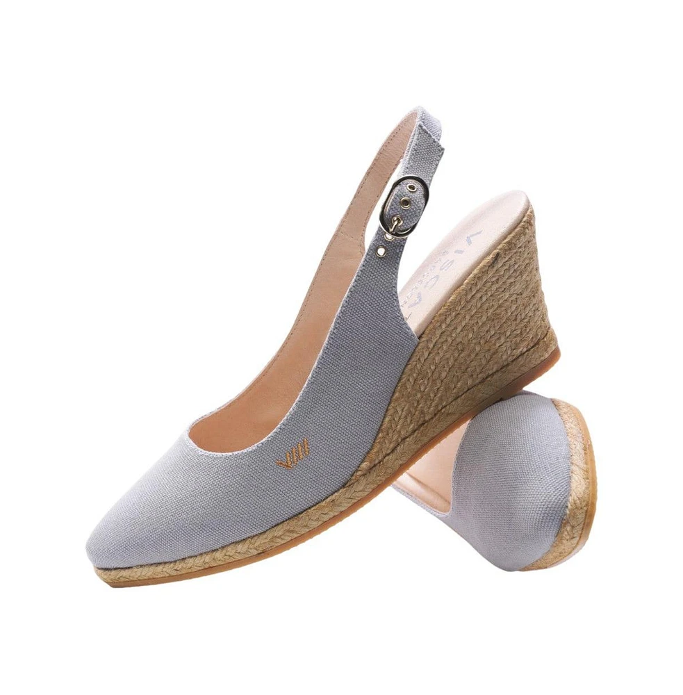Palomera Canvas Espadrille Wedges