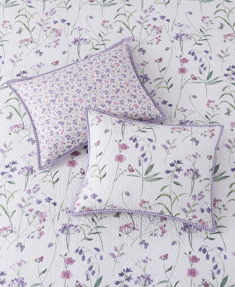 Royal Court Nola Floral 3-Pc. Quilt Set, King/California King