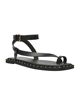 Wild Pair Women's Genessis Buckle Flat Sandals, Exclusively at Macy's