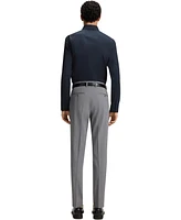 Boss by Hugo Men's Stretch-Cotton Poplin Regular-Fit Dress Shirt