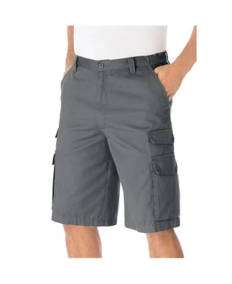 KingSize Big & Tall 12" Side Elastic Cargo Shorts