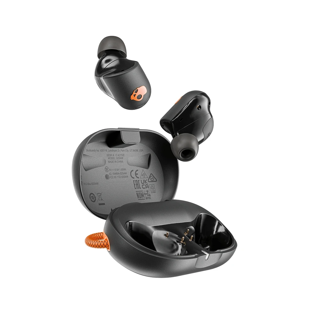 Skullcandy Sesh Anc Active True Wireless In Ear Headphones-Black