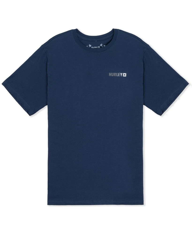 Hurley Men's Circle Gradient Short Sleeve T-Shirt