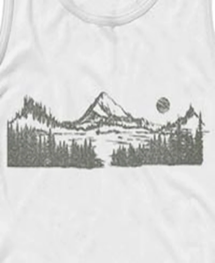 Fifth Sun Men's Mount Scene Panel Tank Top