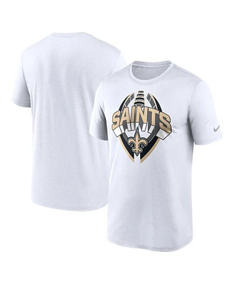Nike Men's White New Orleans Saints Legend Icon Performance T-Shirt