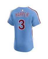 Nike Men's Bryce Harper Light Blue Philadelphia Phillies Alternate Elite Jersey