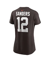 Nike Women's Shedeur Sanders Cleveland Browns 2025 Nfl Draft Name Number T-Shirt