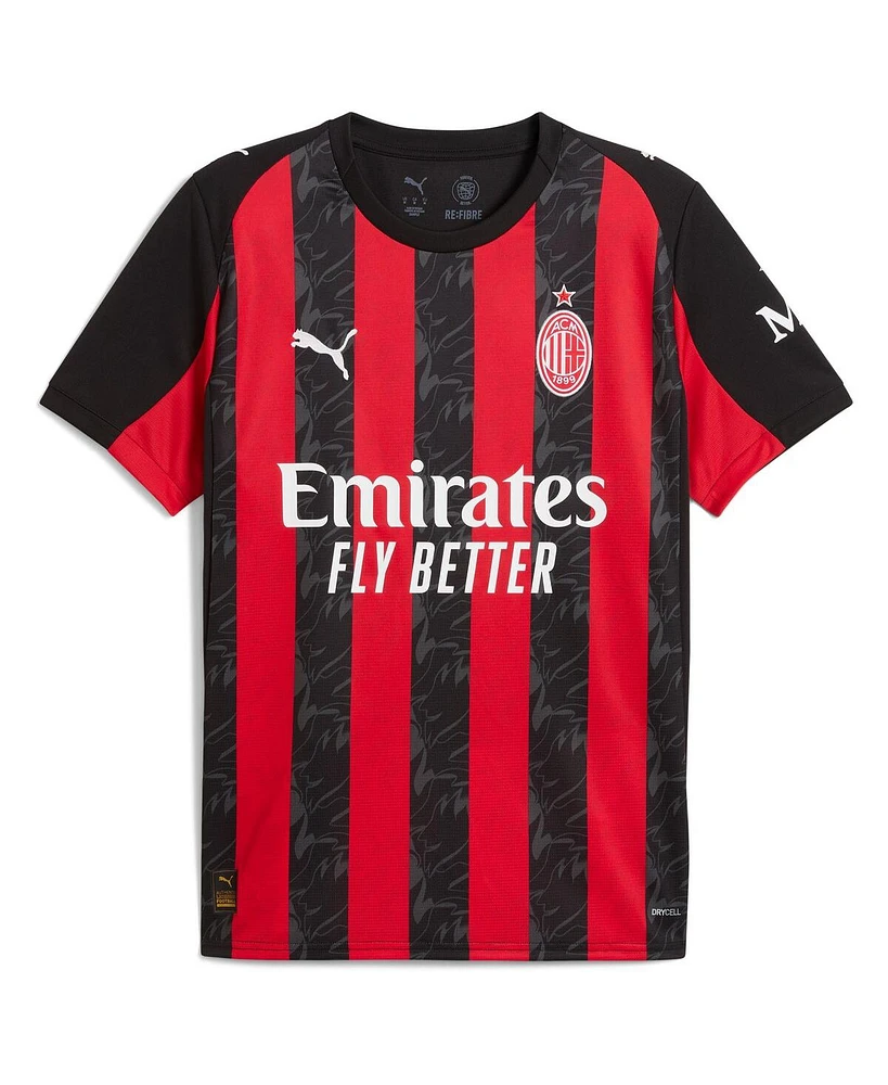 Puma Men's Christian Pulisic Red Ac Milan 2025/26 Home Replica Player Jersey