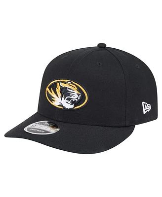 New Era Men's Black Missouri Tigers Low Profile 9FIFTY Snapback Hat