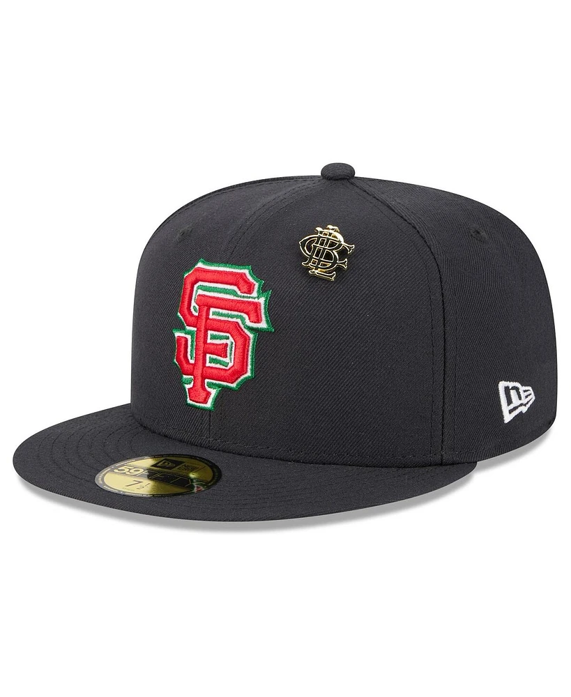 New Era Men's Black San Francisco Giants 2025 Big League Chew 59FIFTY Fitted Hat