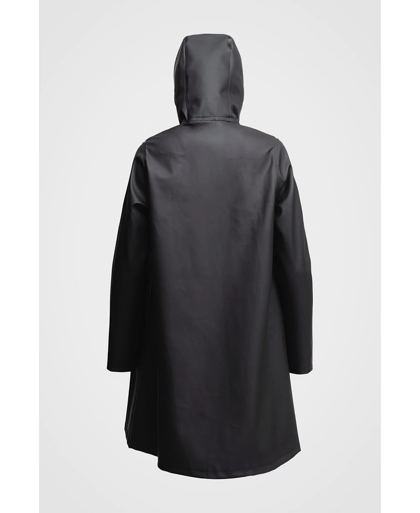 Stutterheim Mosebacke Hooded Long Sleeve Raincoat