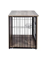 Streamdale Furniture Medium Wooden Dog Crate Furniture