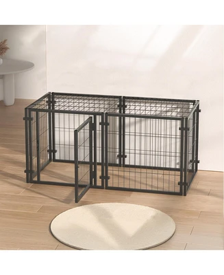 Streamdale Furniture 47" Dog Crate - Indoor/Outdoor Kennel