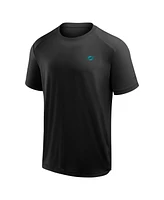 Fanatics Men's Black Miami Dolphins Front Office Move Mono T-Shirt
