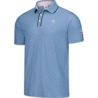 Puma Men's Arnold Palmer Invitational Tipped Jacquard Polo Shirt