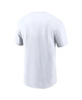 Nike Men's White Tennessee Volunteers Campus Logo Swoosh T-Shirt