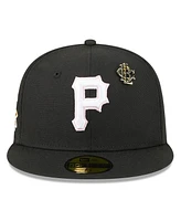 New Era Men's Black Pittsburgh Pirates 2025 Big League Chew 59FIFTY Fitted Hat