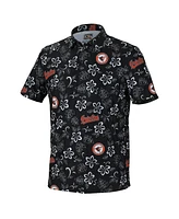 Reyn Spooner Men's Black Baltimore Orioles Cooperstown Collection Performance Polo Shirt