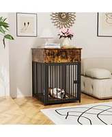 Streamdale Furniture Dog Crate Furniture with Drawer