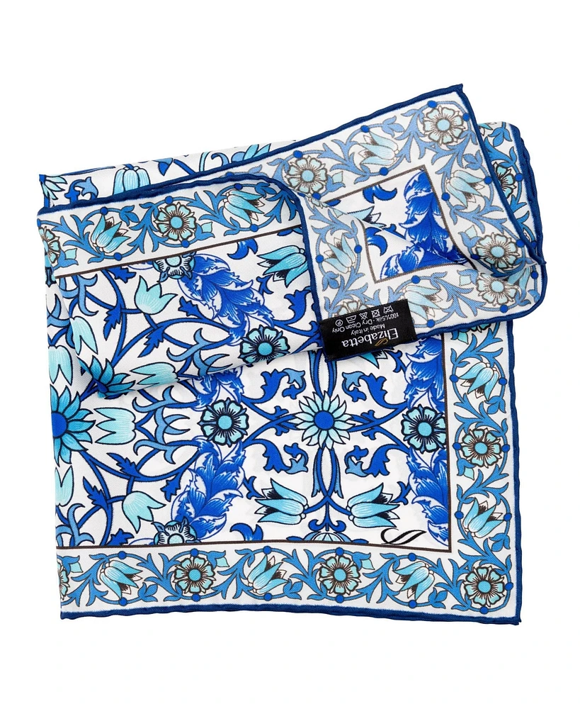 Elizabetta Men's Itria - Silk Pocket Square for Men