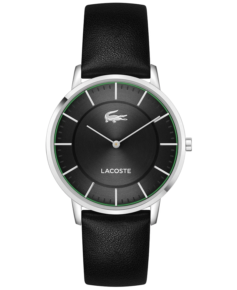 Lacoste Men's Crocorigin Leather Strap Watch