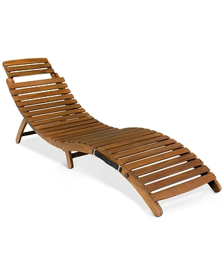 Selvin Outdoor Chaise Lounge