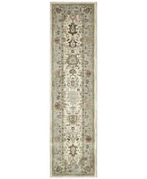 Closeout! Karastan Euphoria Adare Cream 2'4" x 7'10" Runner Rug