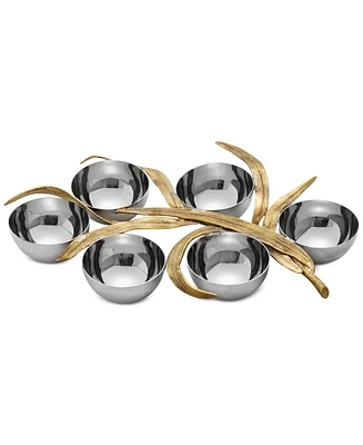 Michael Aram Palm Collection 6-Compartment Seder Plate