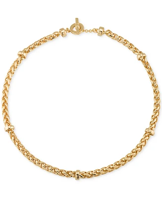 Lauren Ralph Lauren Gold-Tone Decorative Chain Collar Necklace