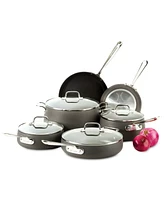 All-Clad, HA1 Hard Anodized Nonstick Cookware Set, 10 piece Set