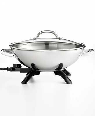 Presto Stainless Steel Electric Wok