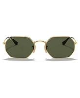 Ray-Ban Sunglasses, RB3556N Octagonal Flat Lenses