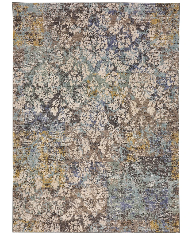 Closeout! Karastan Cosmopolitan La Brea Multi 5'3" x 7'10" Area Rug