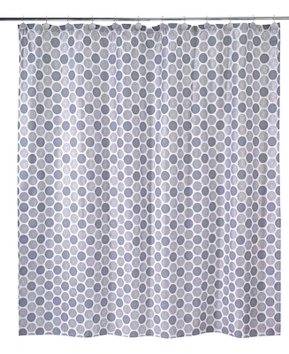 Avanti Dotted Circle Printed Shower Curtain, 72" x 72"