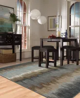 Closeout! Karastan Euphoria Cashel Abyss Blue 2'4" x 7'10" Runner Rug