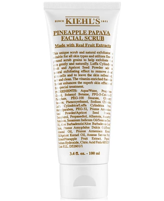 Kiehl's Since 1851 Pineapple Papaya Facial Scrub, 3.4-oz.