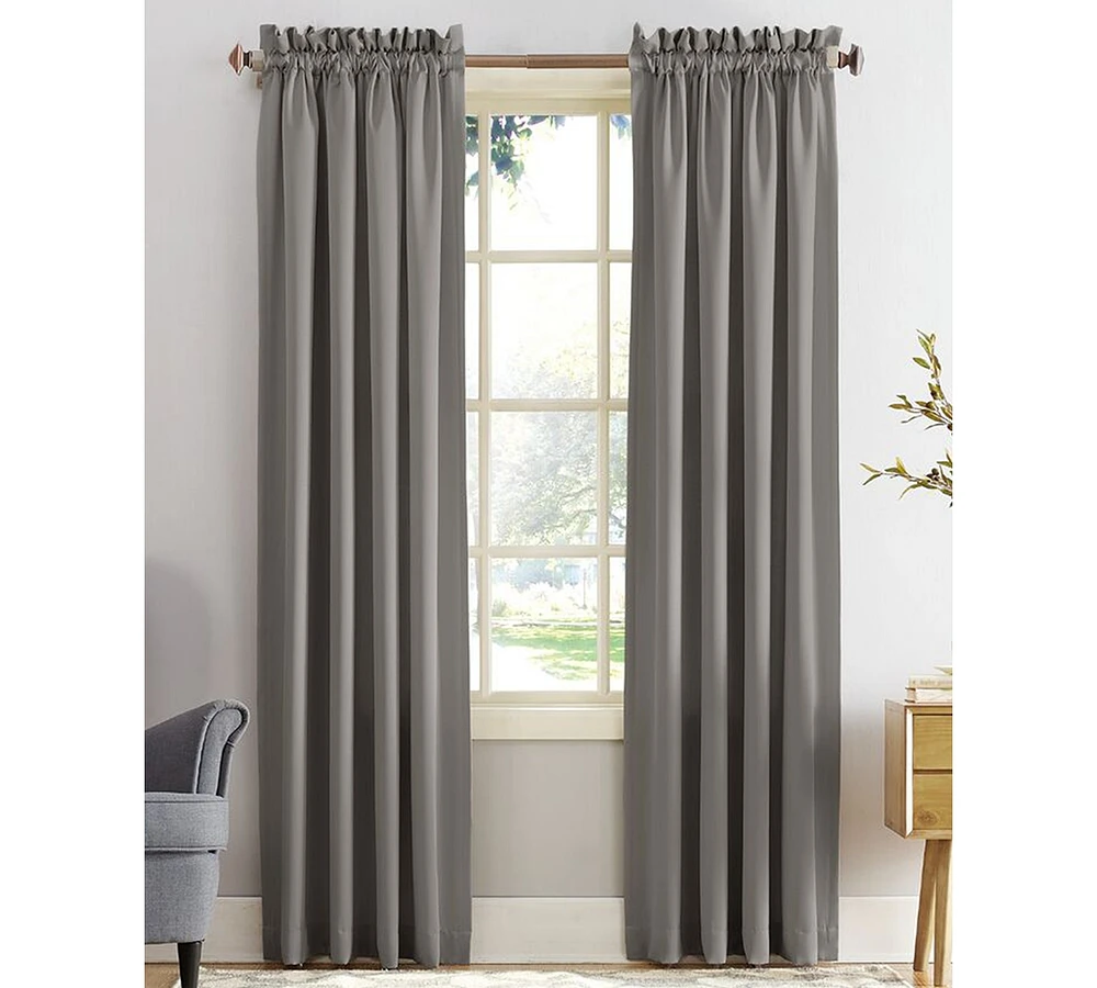 Grant Room Darkening Rod Pocket Curtain Panel
