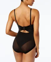 Maidenform Women's Firm Tummy-Control Easy Up Strapless Bodysuit 1256